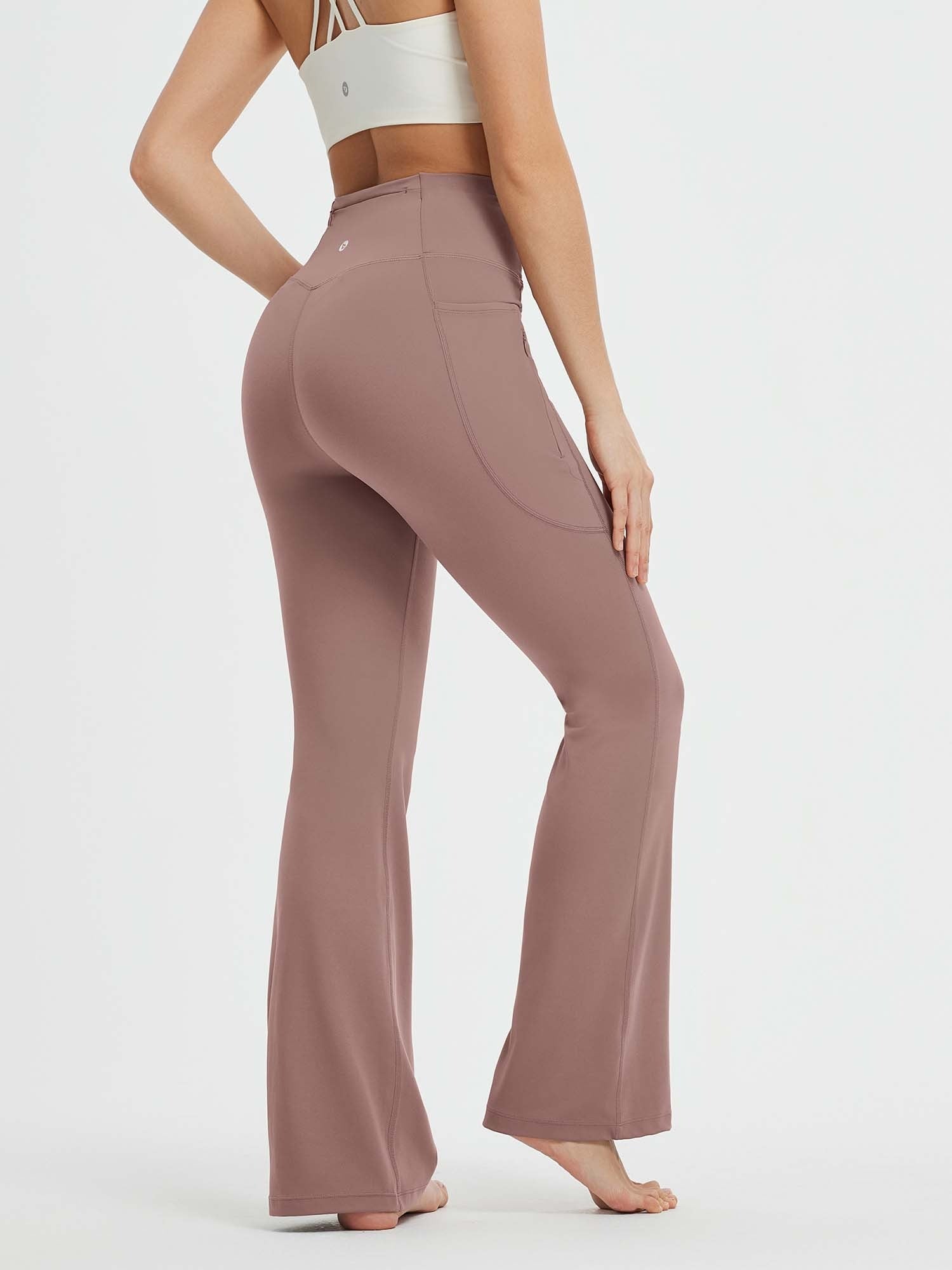 Yoga Drawstring High Waisted Flared Pants