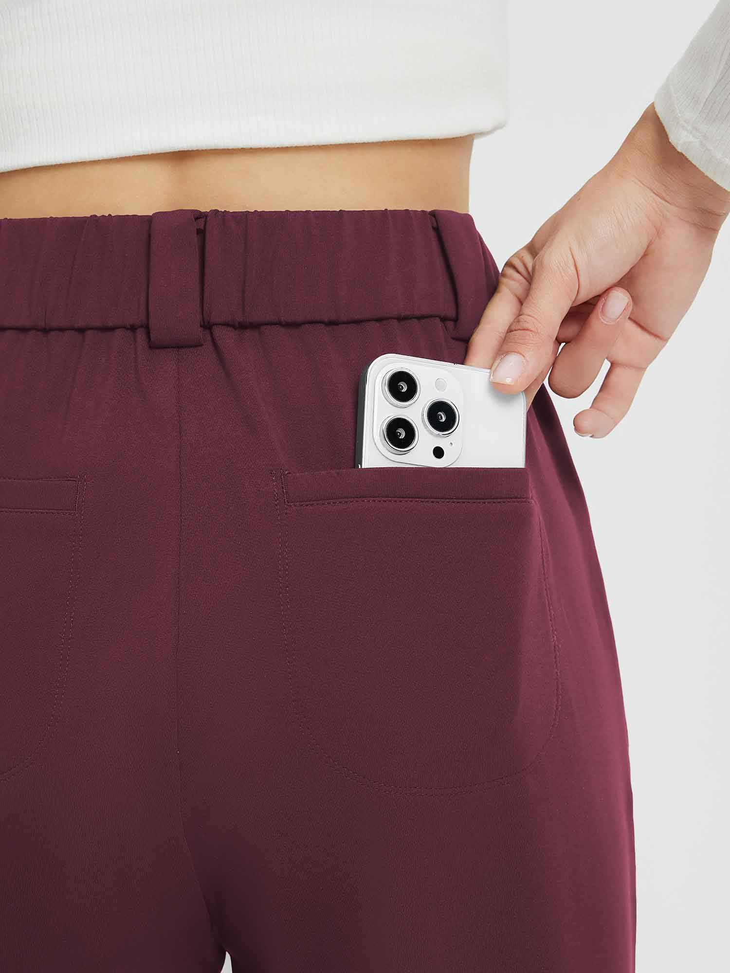 Yoga Fleece High Waisted Tapered Pants