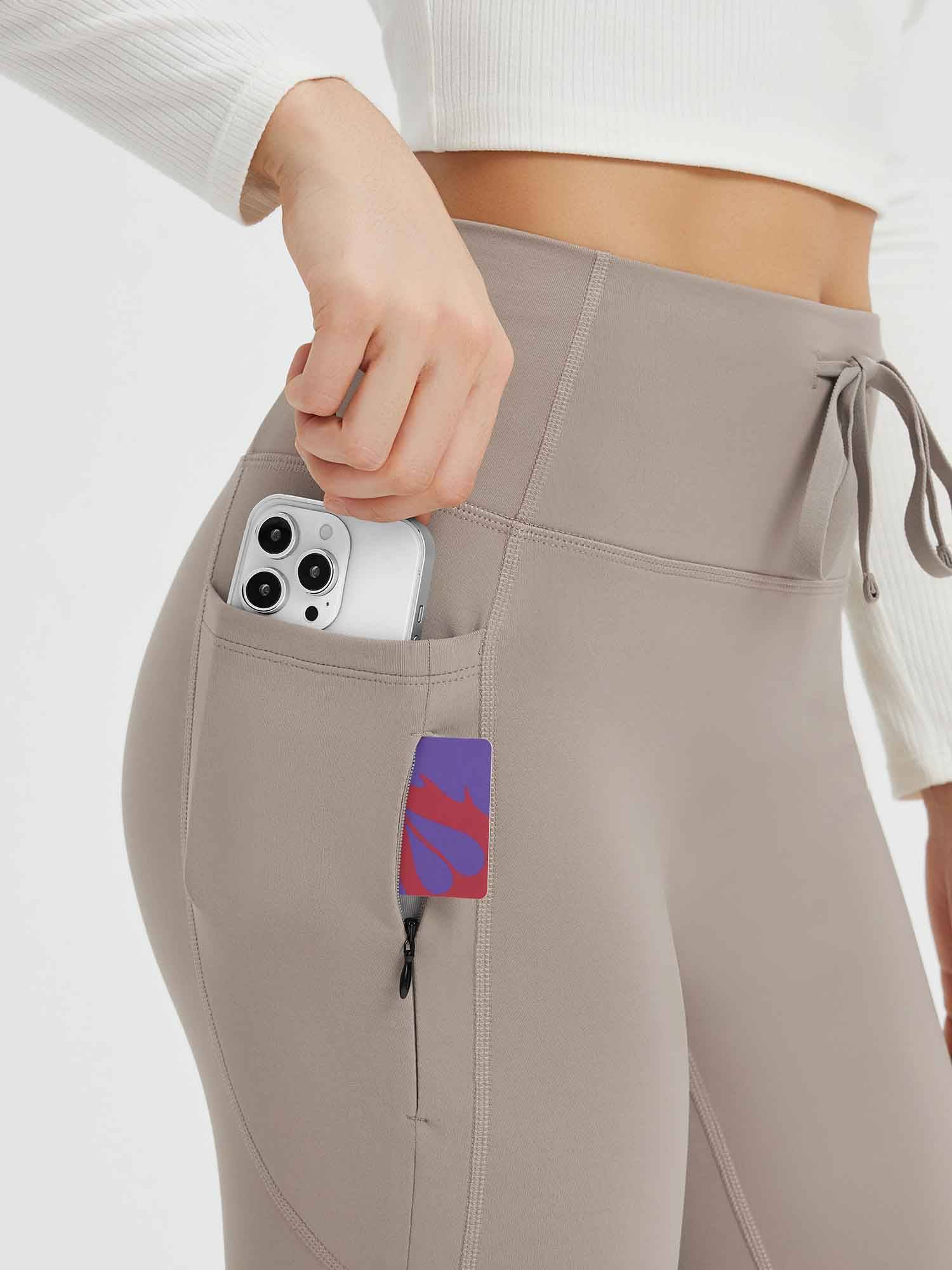 Yoga Drawstring High-Waisted Flared Pants (Petite Fit)