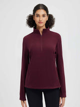 Outdoor Knitted Shaker 1/4 Warm Pullover Hoodie