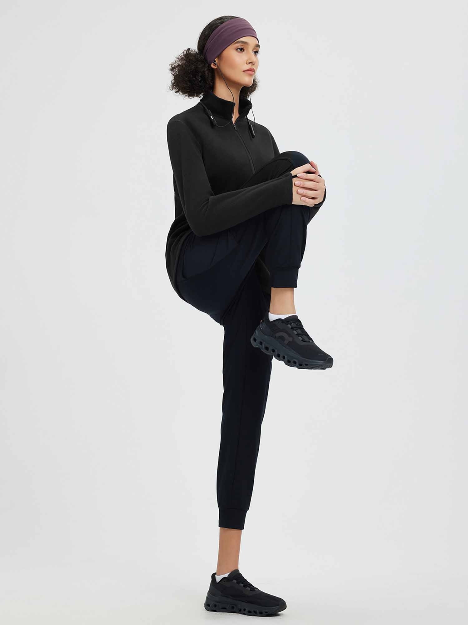 Outdoor Knitted Shaker 1/4 Warm Pullover Hoodie