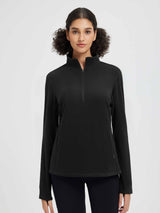 Outdoor Knitted Shaker 1/4 Warm Pullover Hoodie