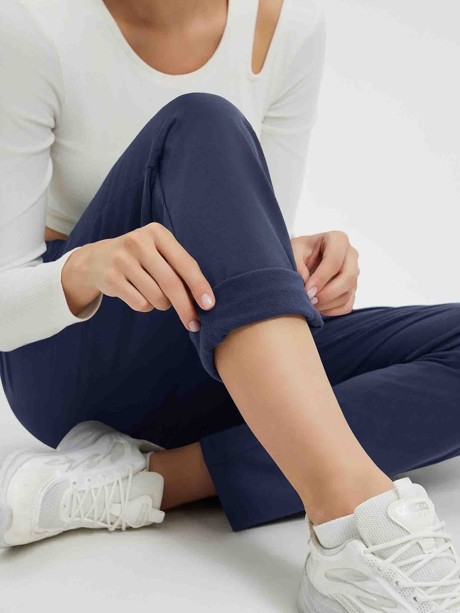 Yoga Fleece High Waisted Tapered Pants