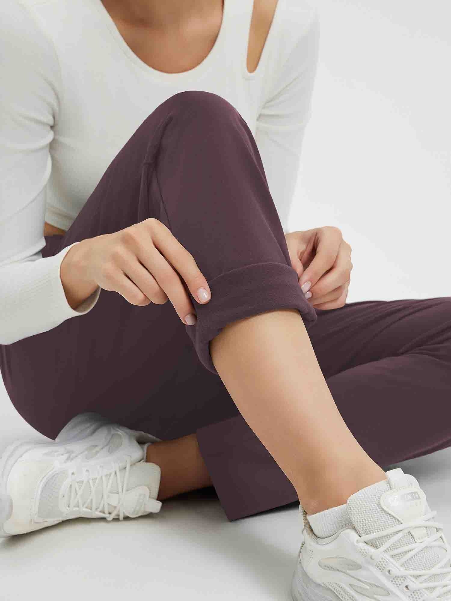 Yoga Fleece High Waisted Tapered Pants