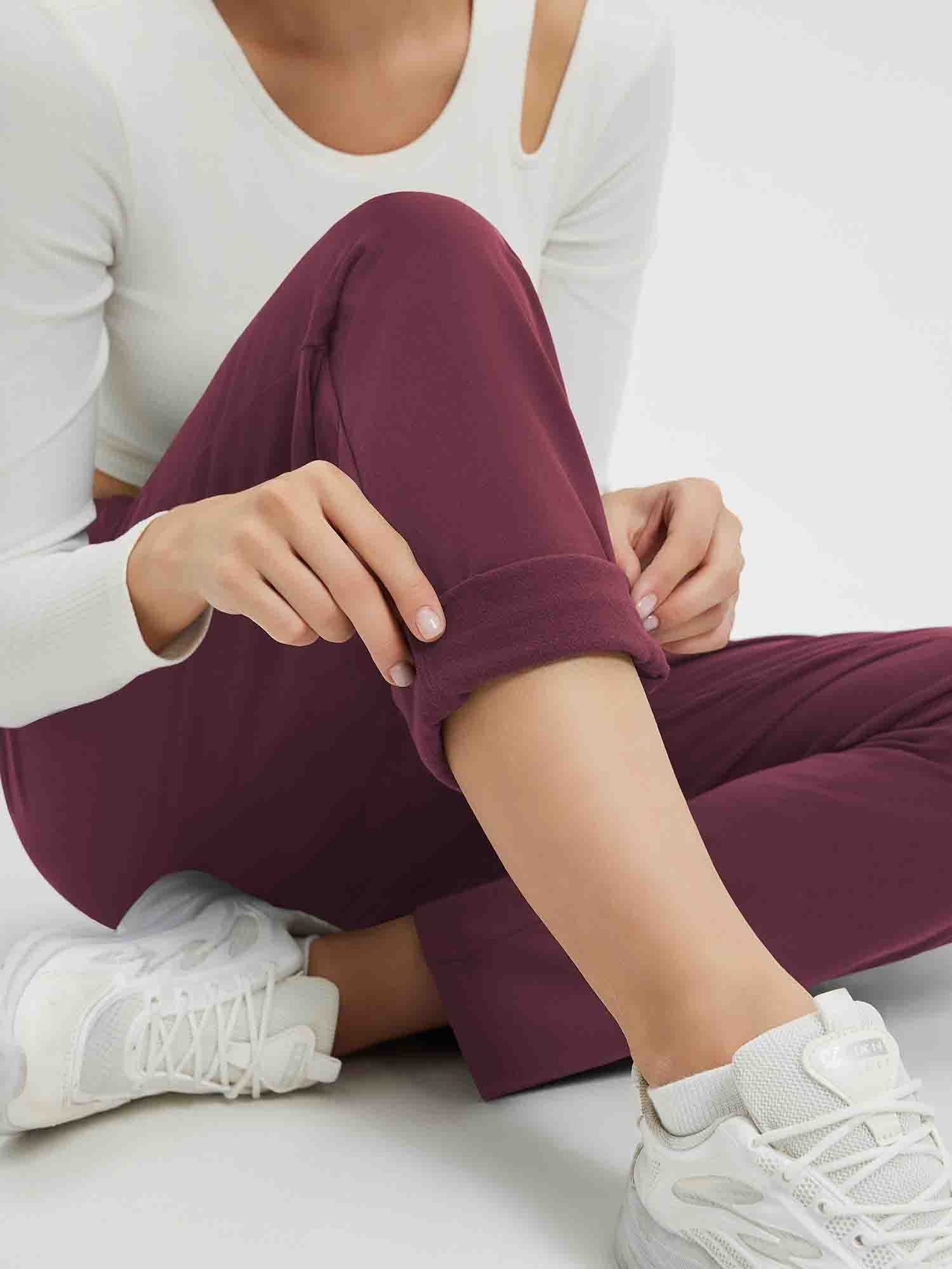 Yoga Fleece High Waisted Tapered Pants