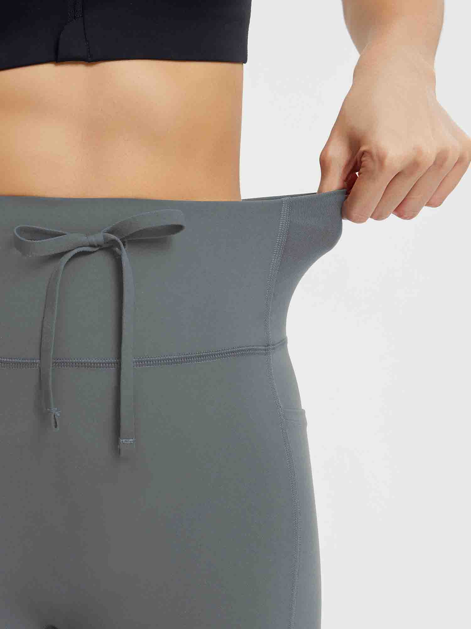 Yoga Drawstring High Waisted Flared Pants