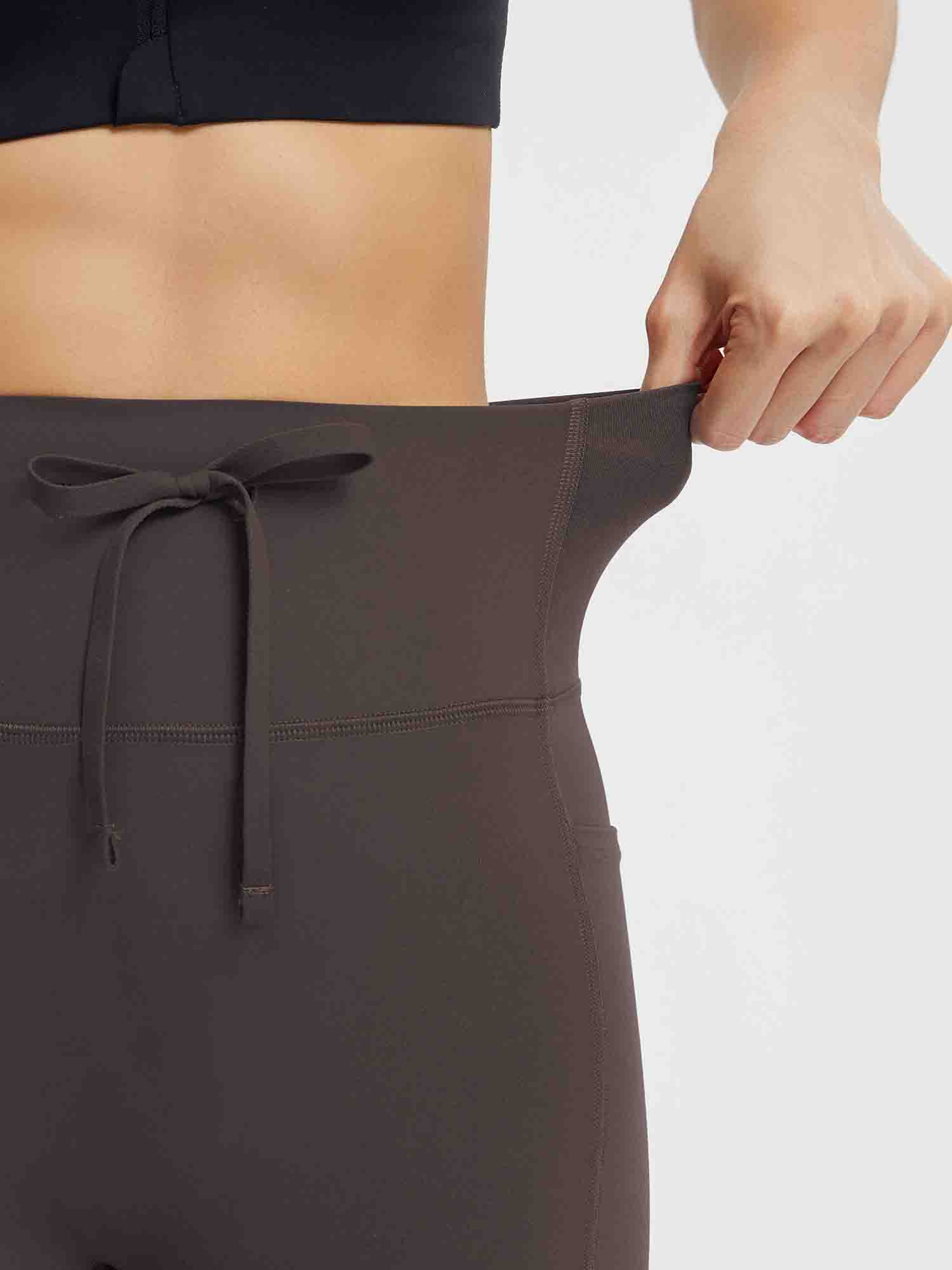 Yoga Drawstring High Waisted Flared Pants