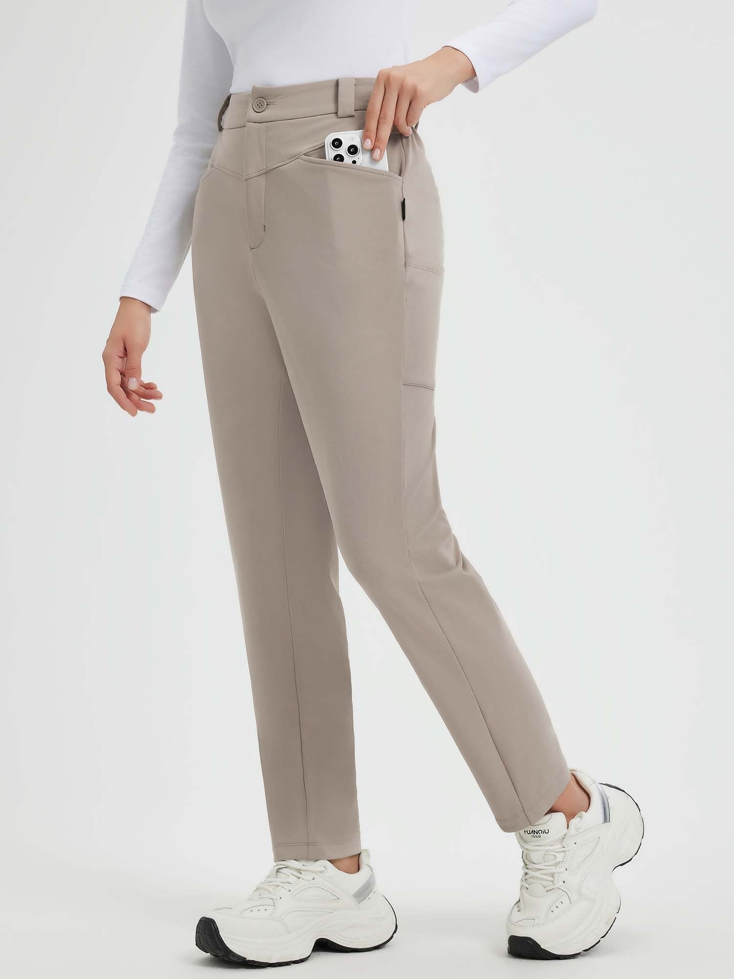 Yoga Fleece High Waisted Tapered Pants