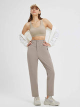 Yoga Fleece High Waisted Tapered Pants