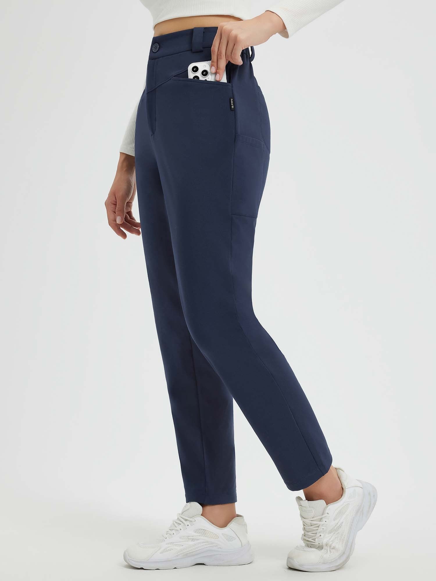 Yoga Fleece High Waisted Tapered Pants