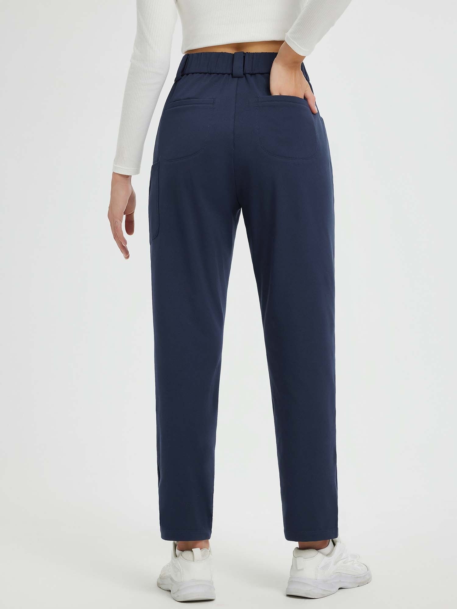 Yoga Fleece High Waisted Tapered Pants