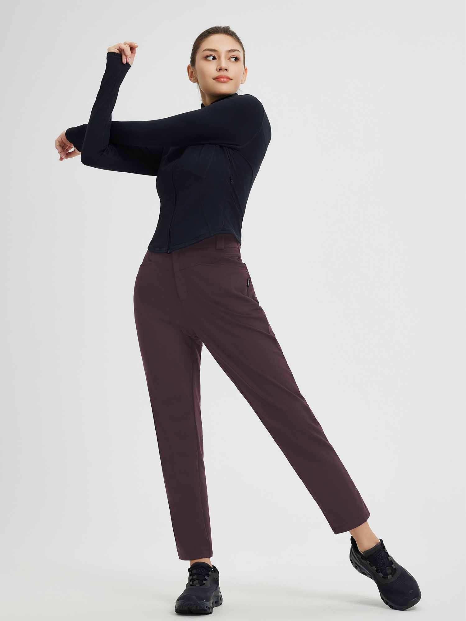 Yoga Fleece High Waisted Tapered Pants