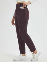 Yoga Fleece High Waisted Tapered Pants