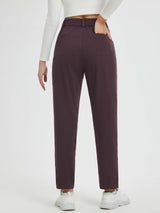 Yoga Fleece High Waisted Tapered Pants