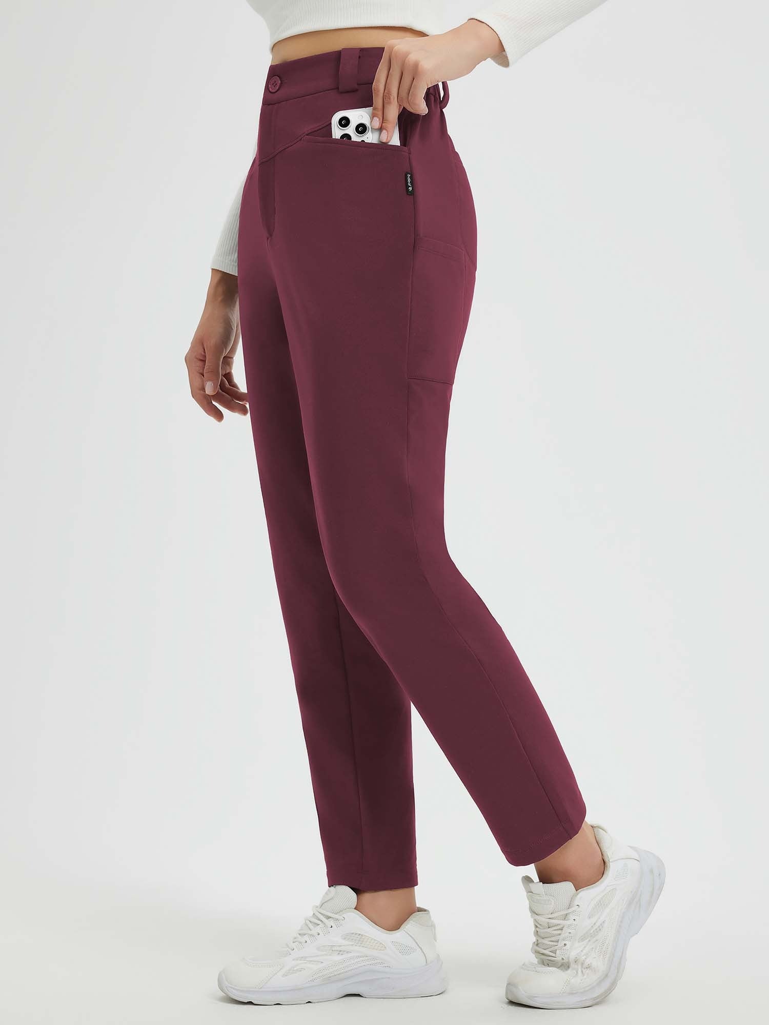 Yoga Fleece High Waisted Tapered Pants