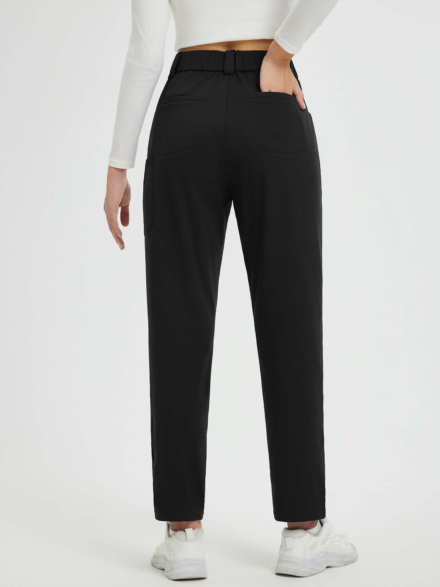 Yoga Fleece High Waisted Tapered Pants