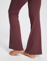 Baleaf Women's Laureate 32'' Crossover High-Rise Flared Pants dbh057 32-Wine Details
