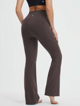 Yoga Drawstring High Waisted Flared Pants