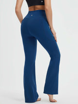 Yoga Drawstring High Waisted Flared Pants