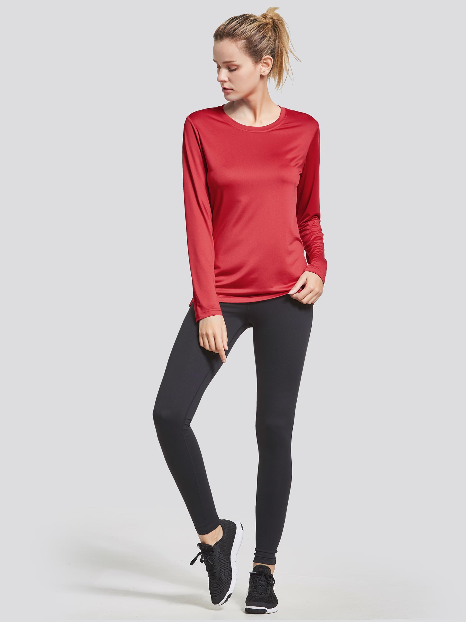 Women's UPF 50+ Long-Sleeve Quick-Dry Running Shirt