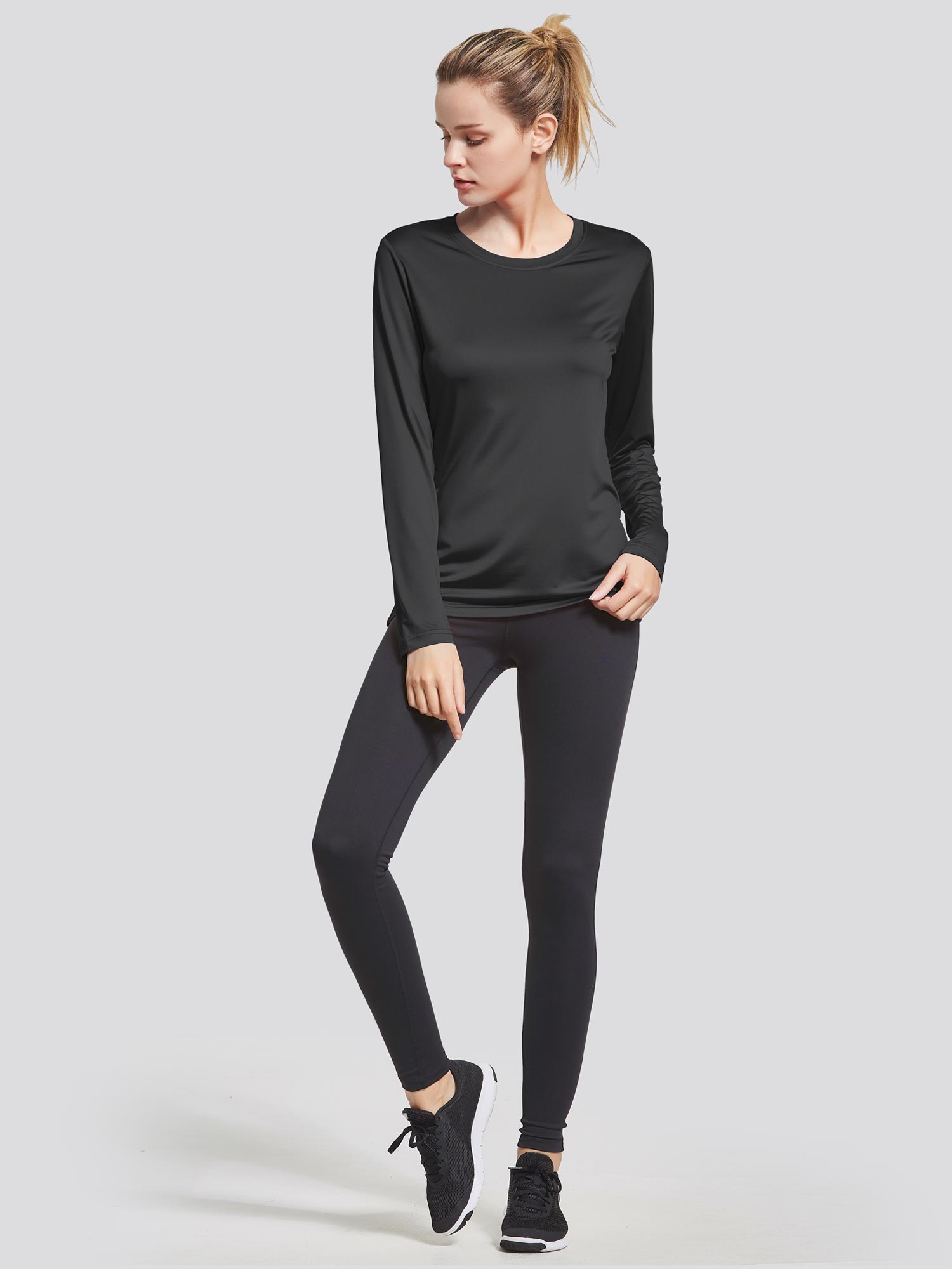 Women's UPF 50+ Long-Sleeve Quick-Dry Running Shirt