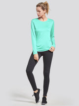 Women's UPF 50+ Long-Sleeve Quick-Dry Running Shirt