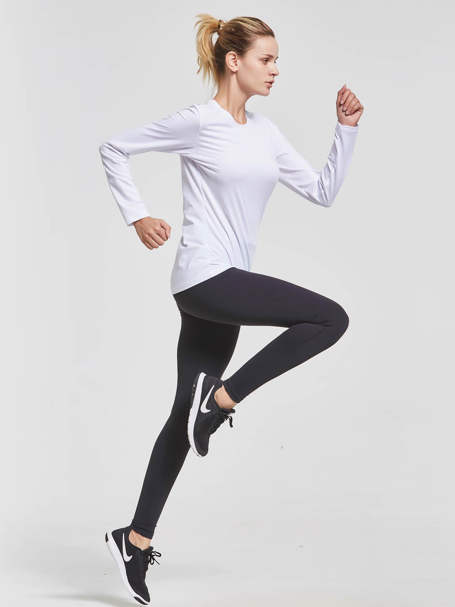 Women's UPF 50+ Long-Sleeve Quick-Dry Running Shirt