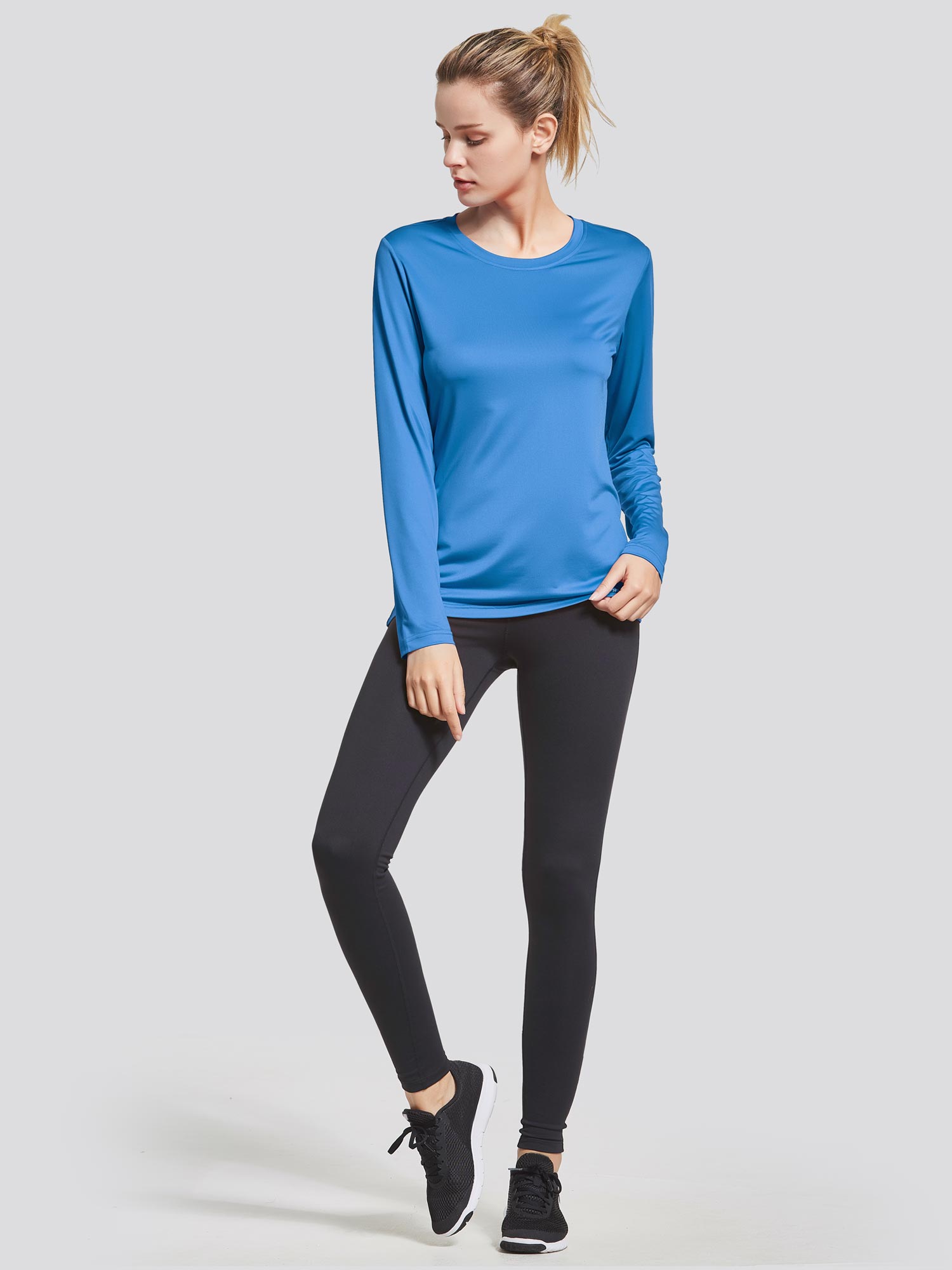 Women's UPF 50+ Long-Sleeve Quick-Dry Running Shirt