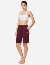 Evergreen High Rise Bermuda Shorts