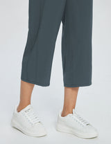 Baleaf Women's High Rise Straight Leg Sweatpants Ebony Details