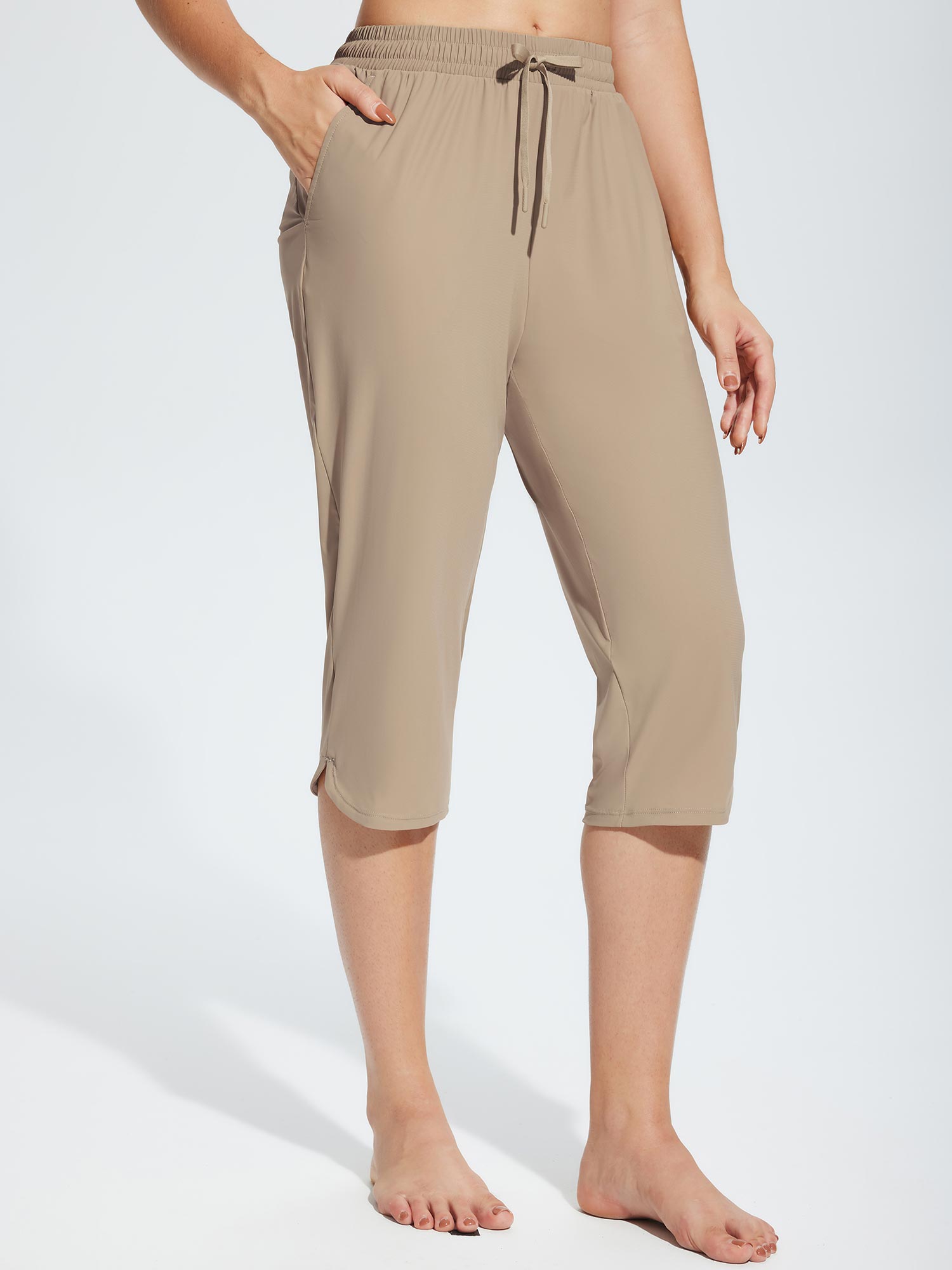 Women's 18' UPF 50+ Quick-Dry Swim Capris