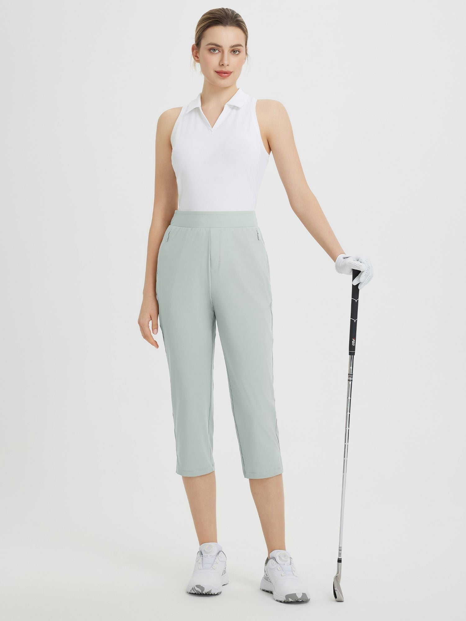 Women's 20' High-Waisted Cropped Golf Pants