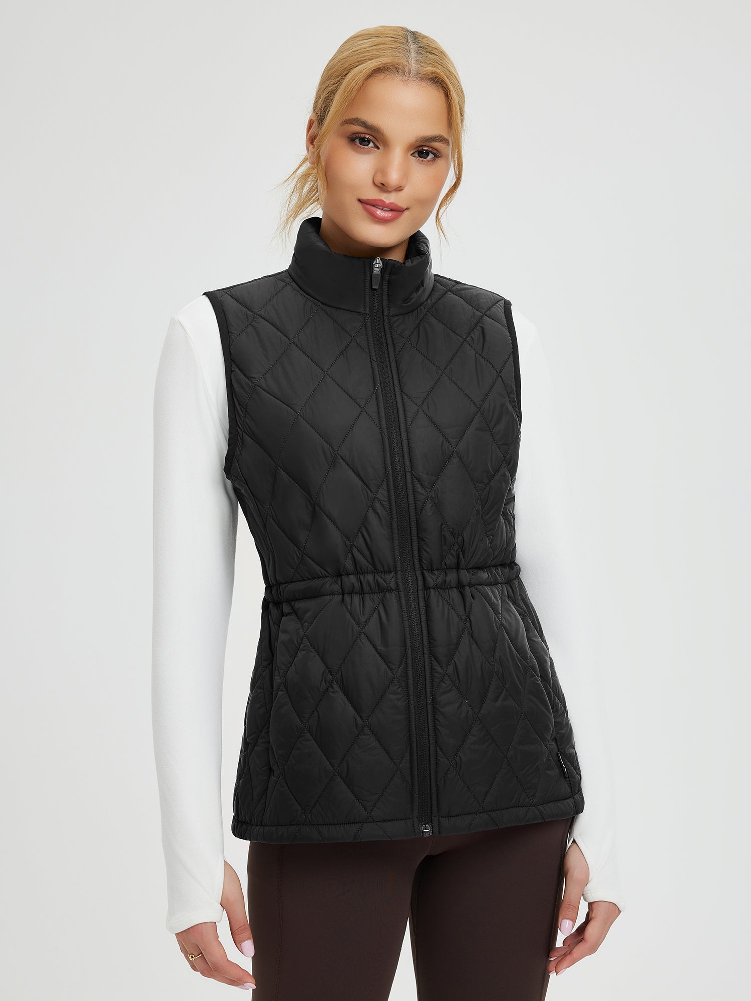 Golf Waist Drawstring Cotton Vest