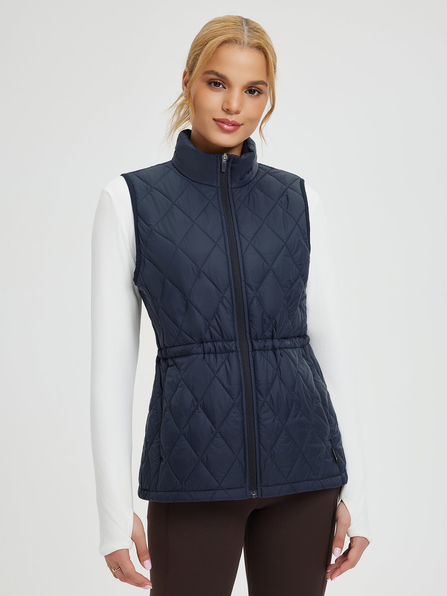Golf Waist Drawstring Cotton Vest