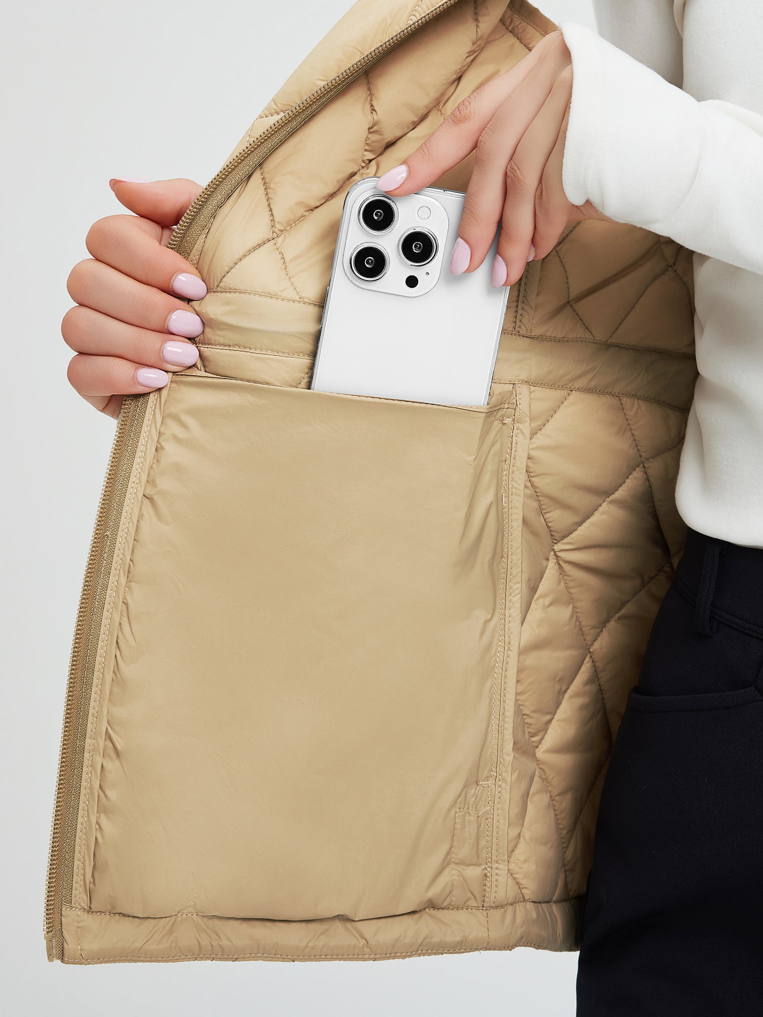 Golf Waist Drawstring Cotton Vest