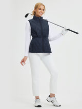Golf Waist Drawstring Cotton Vest