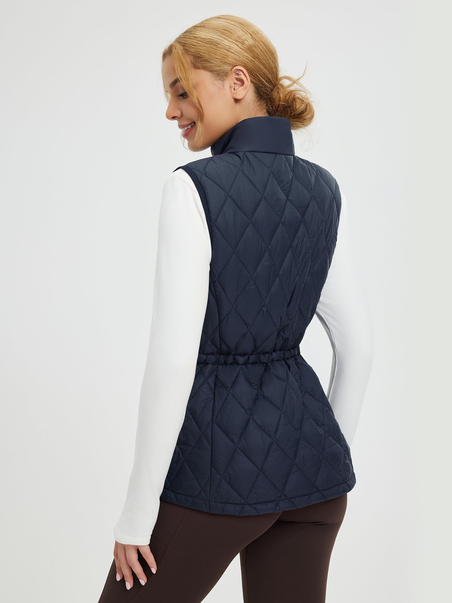 Golf Waist Drawstring Cotton Vest
