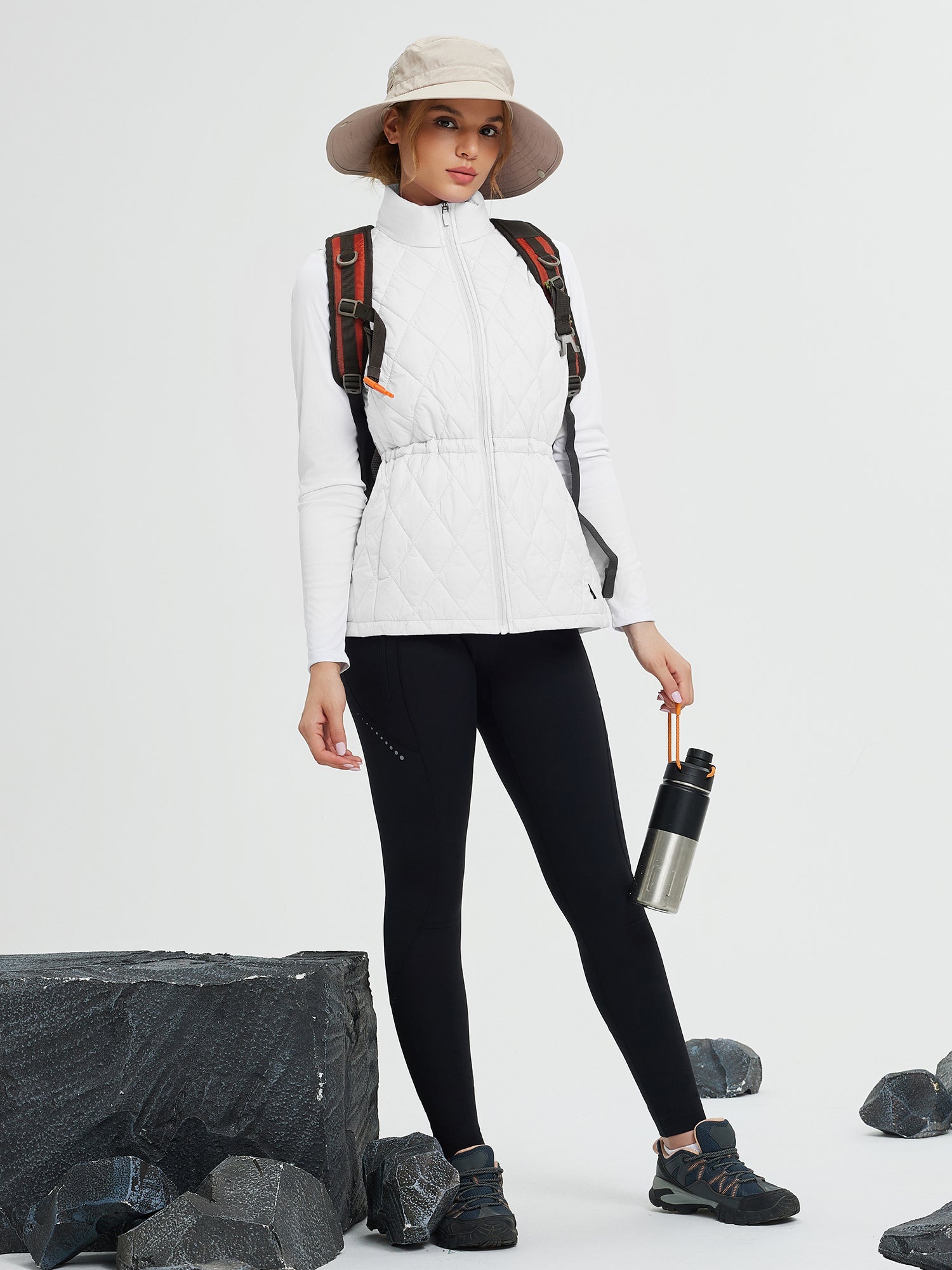 Golf Waist Drawstring Cotton Vest