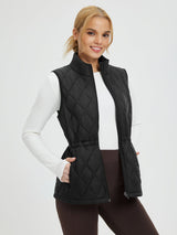 Golf Waist Drawstring Cotton Vest