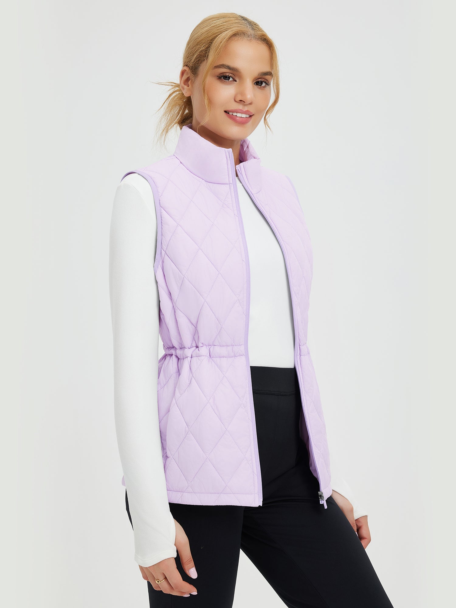Golf Waist Drawstring Cotton Vest