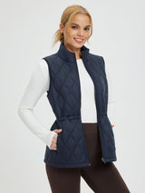 Golf Waist Drawstring Cotton Vest