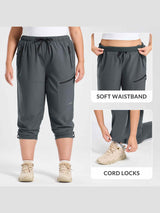 Woven Straight Leg Walking Pants