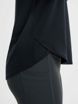 Running Cross Hem Long-Sleeve T-Shirt