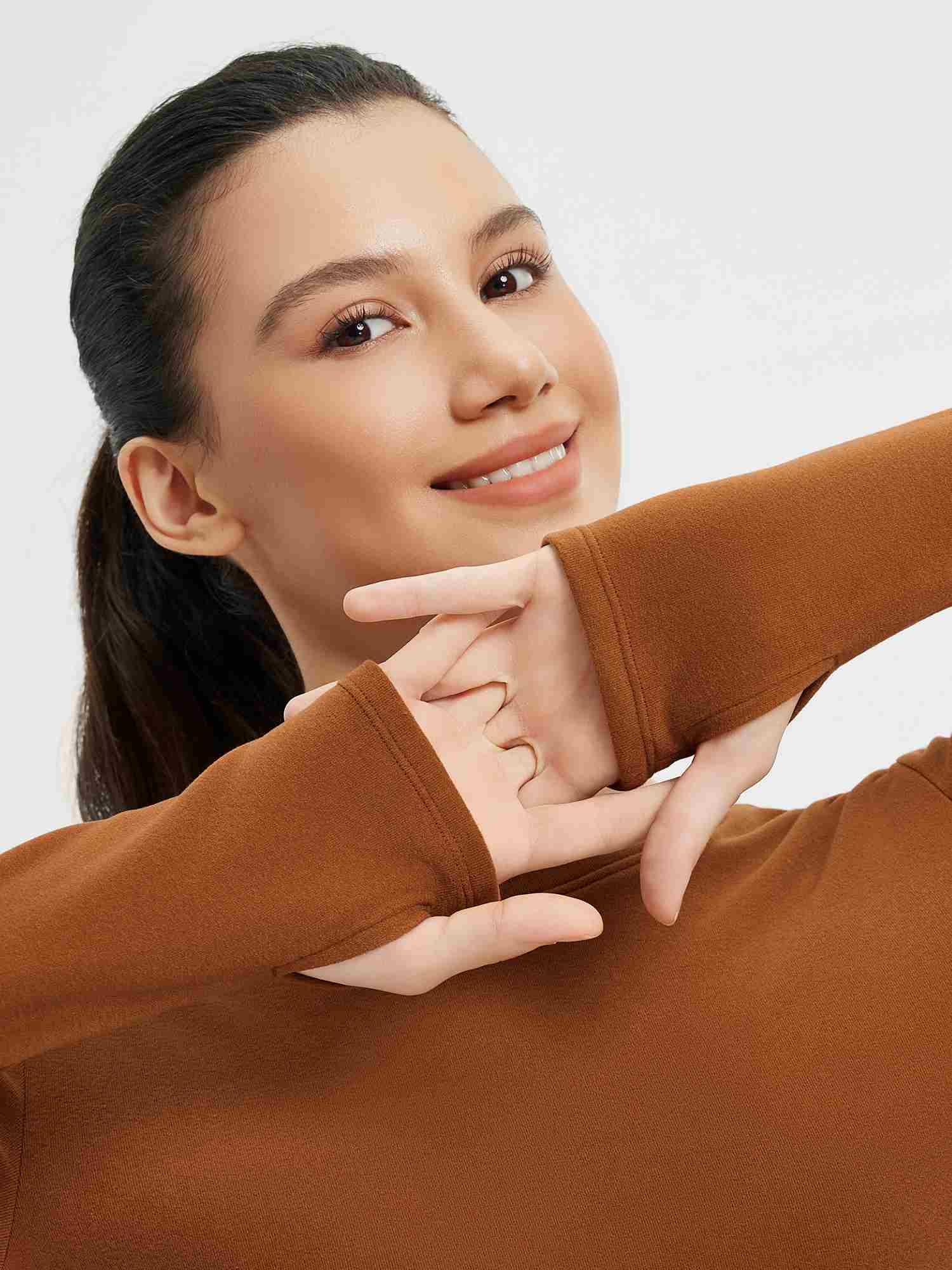 Yoga Side Drawstring Long Sleeve T-Shirt