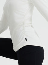 Yoga Side Drawstring Long Sleeve T-Shirt