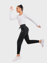 Laureate Thermal Tapered Joggers (Petite)