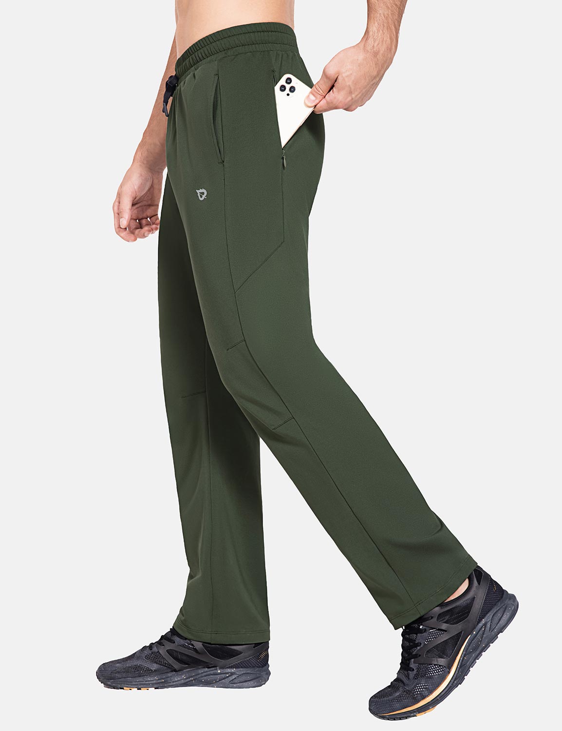 Baleaf Men's Laureate 29' Thermal Water-Resistant Pants cbh051 Duffel Bag Side