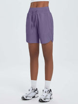 Women's 7' High-Waisted Quick-Dry Running Shorts