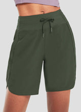 Women's 7' High-Waisted Quick-Dry Running Shorts