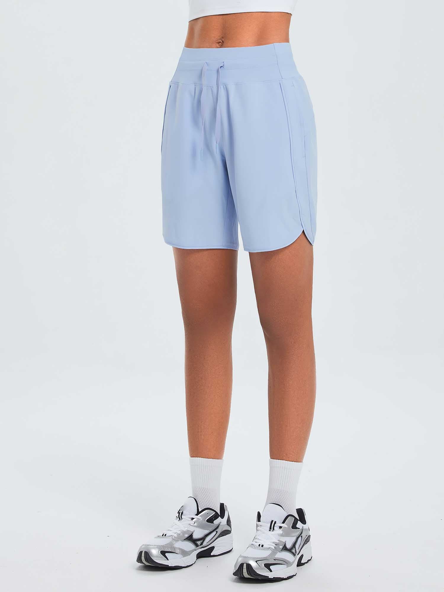 Women's 7' High-Waisted Quick-Dry Running Shorts